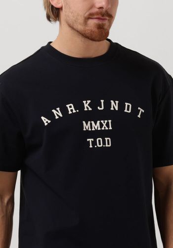 T-shirt AkkIKKI S/s Box Logo Tee Herren Herren Größe XXL Bio-Baumwolle - Anerkjendt - Modalova
