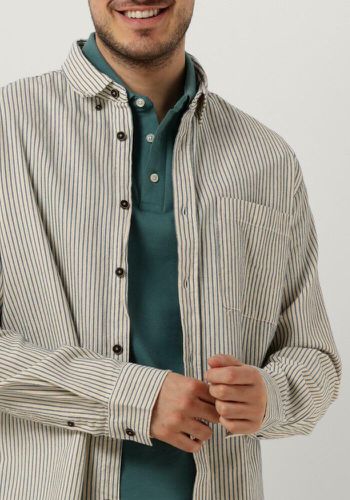 Casual-oberhemd Akkonrad L/s Stripe Shirt Herren Herren Größe M Baumwolle - Anerkjendt - Modalova