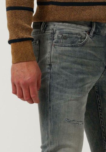 Slim Fit Jeans Riser Slim Tinted Indigo Structure Herren Herren Größe 35/36 Baumwolle - Cast Iron - Modalova