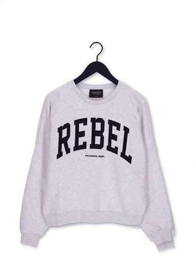 Sweatshirt Rebel Patch Dropped Shoulder Sweat Damen Damen Größe XL Bio-Baumwolle - Colourful rebel - Modalova