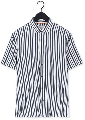 Casual-oberhemd Short Sleeve Shirt Knitted Stripe With Structure - Herren Herren Größe XL - Cast Iron - Modalova