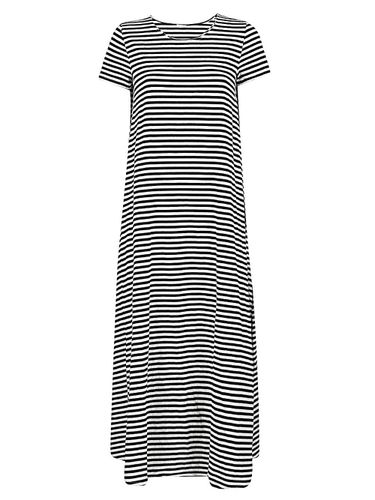 Oversized Striped Long Dress - Apuntob - Modalova