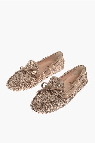 Bow Glitter Loafers Größe 38,5 - Car Shoe - Modalova