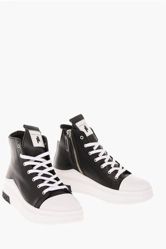 Side Zipped Laced High Sneakers Größe 36 - Cinzia Araia - Modalova