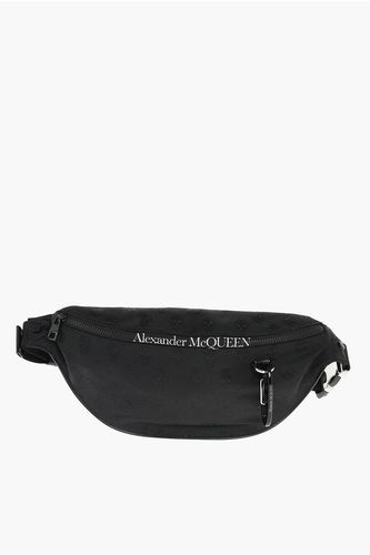 Skull Printed Textile Belt Bag with Harness Größe Unica - Alexander McQueen - Modalova