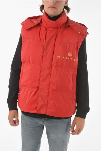 Sleveless Puffer Jacket with Removable Hood Größe M - Bel Air Athletics - Modalova