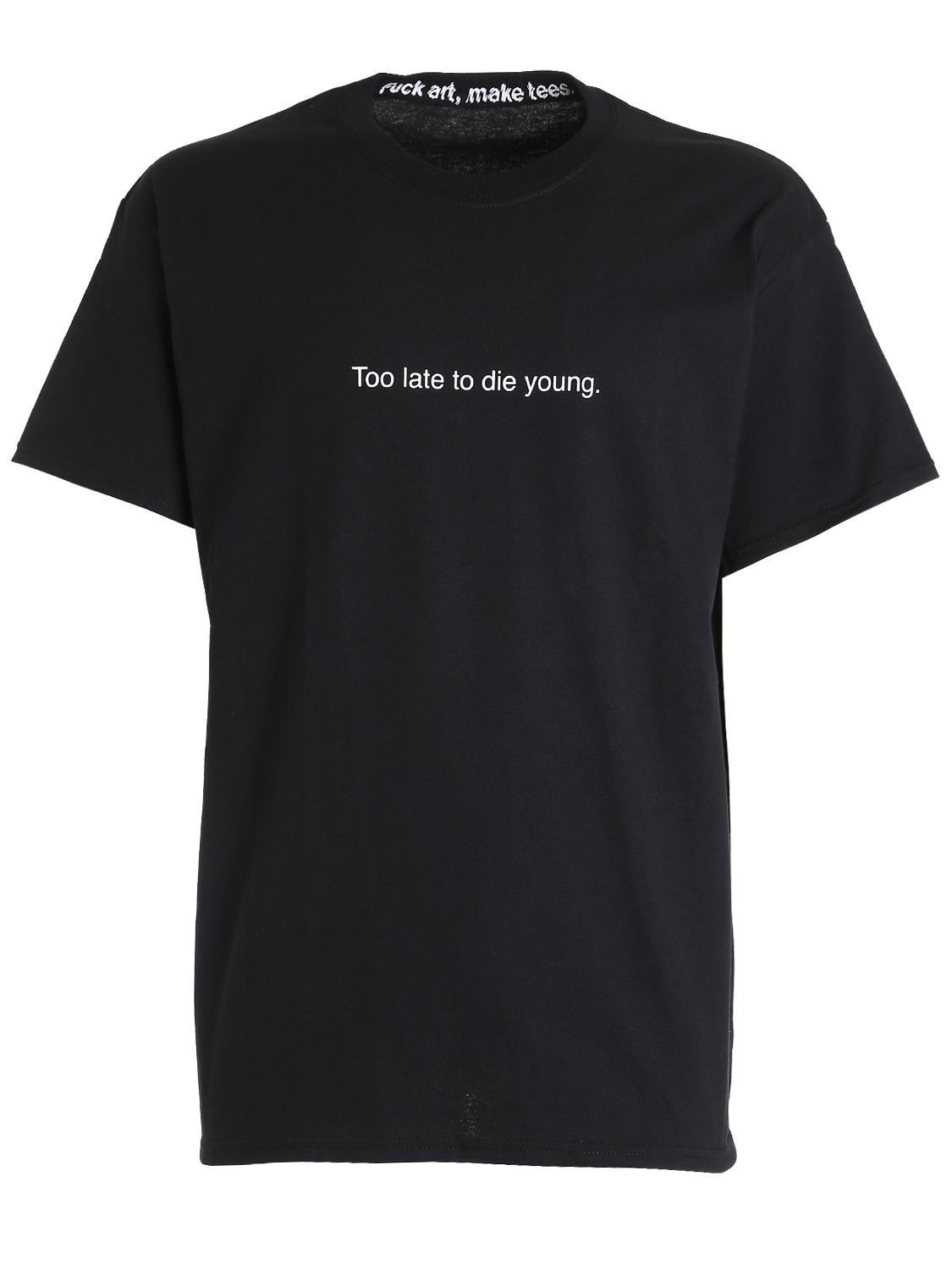 T-shirt Aus Baumwolle "too Late To Die Young" - FAMT - FUCK ART MAKE TEES - Modalova