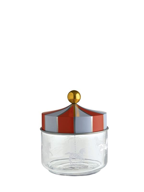 Kleiner Glasbehälter Mit Deckel "circus" - ALESSI - Modalova