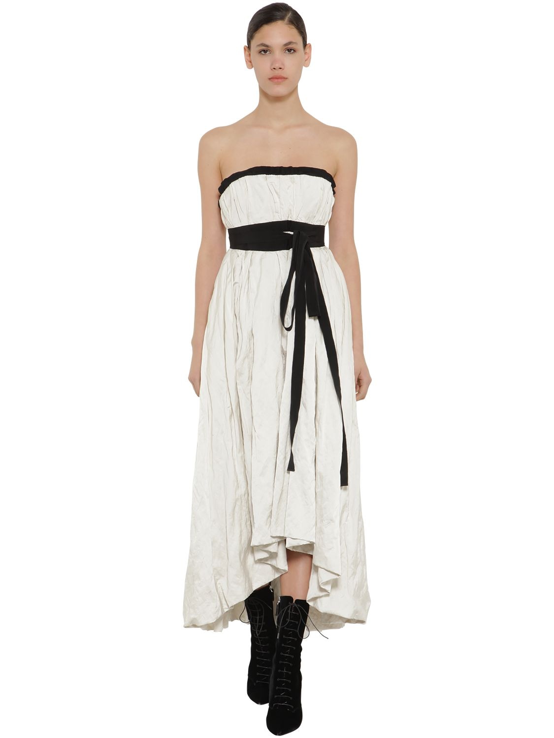 Asymmetrisches Kleid Aus Popeline - BROCK COLLECTION - Modalova