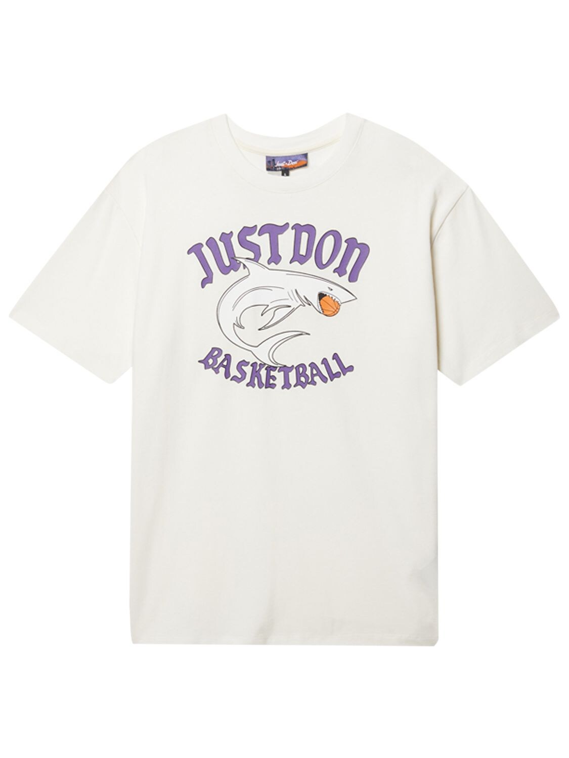 T-shirt Aus Baumwolle Mit Basketballdruck - JUST DON - Modalova