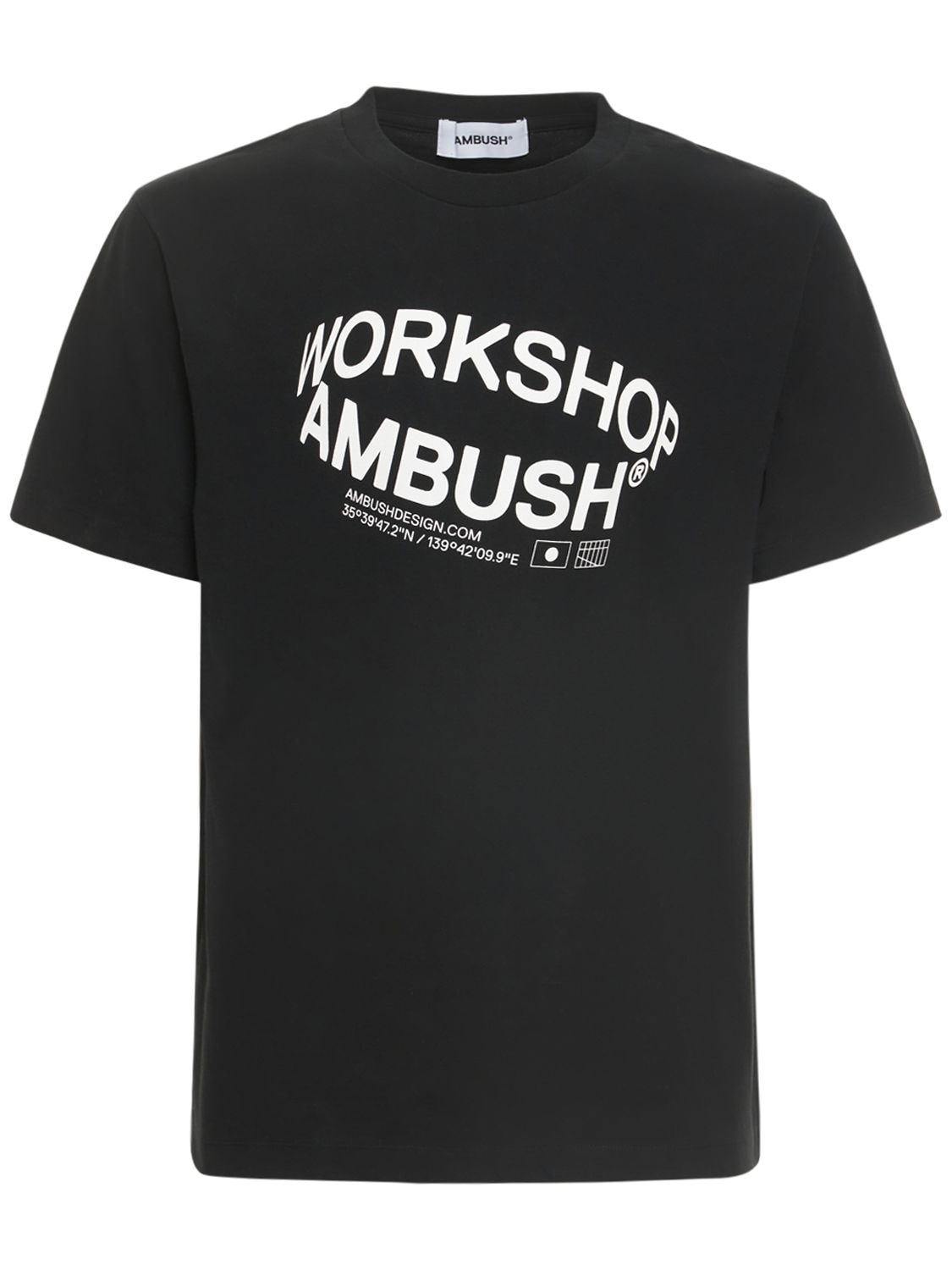T-shirt Aus Baumwolljersey Mit Logodruck - AMBUSH - Modalova