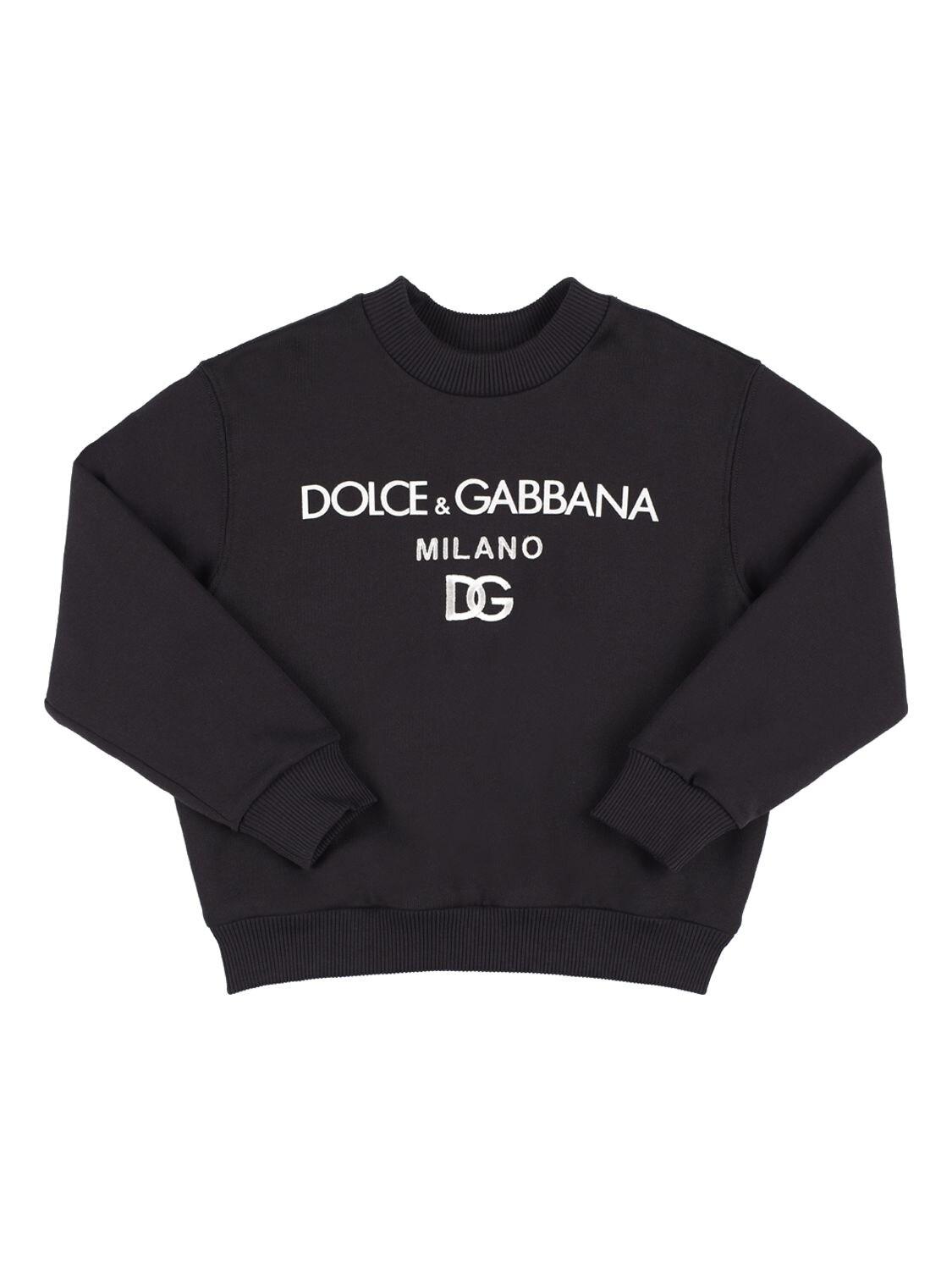 Sweatshirt Aus Baumwolle Mit Logodruck - DOLCE & GABBANA - Modalova