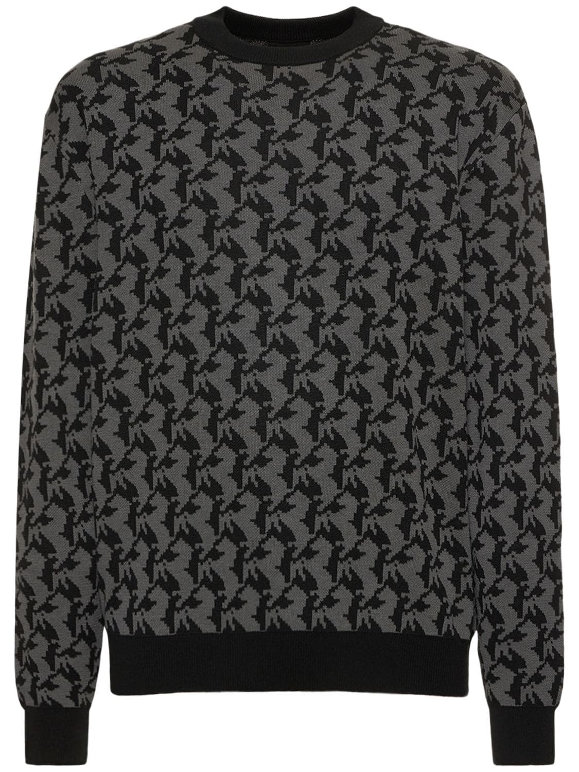 Sweater Aus Seide & Baumwollstrick „pixel“ - FERRARI - Modalova