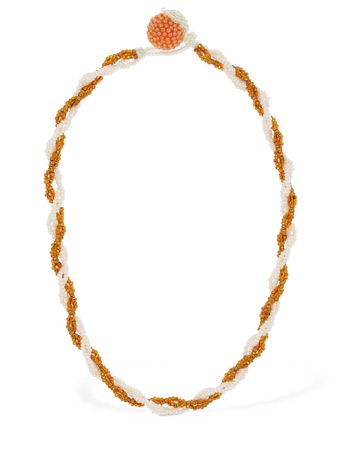 Vuelto Orange Collar Necklace - PURA UTZ - Modalova