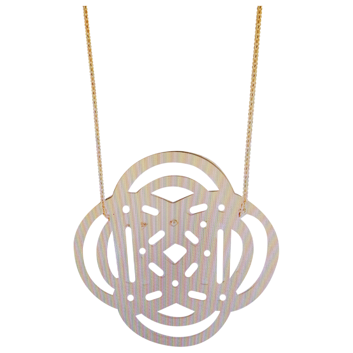 A Piece Of Chic Pink gold necklace - A Piece Of Chic - Modalova
