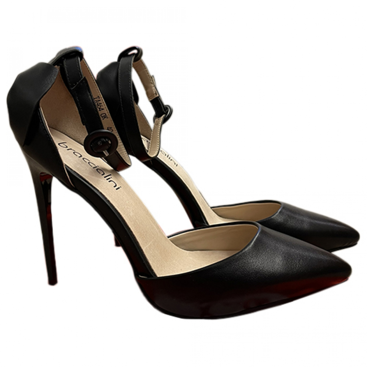 Braccialini Leather heels - BRACCIALINI - Modalova