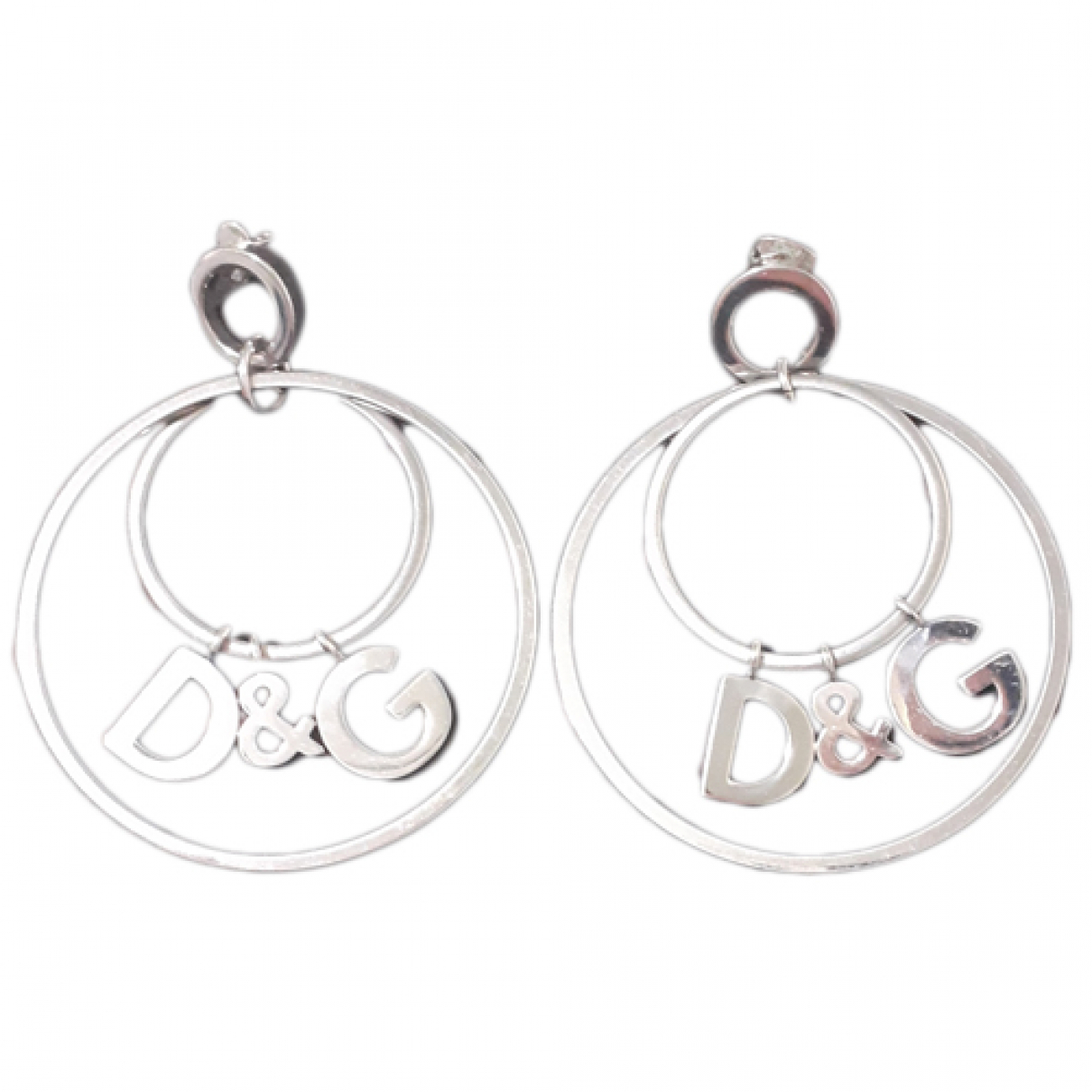 D&G Silver earrings - D&G - Modalova