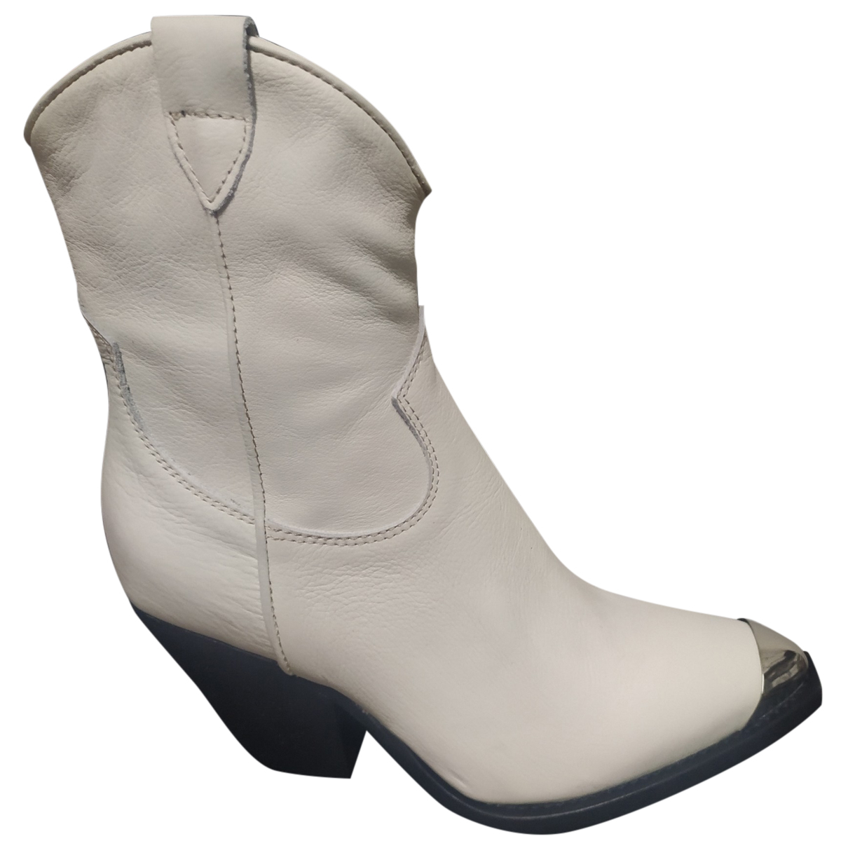 Leather ankle boots - C.B. Made In Italy - Modalova