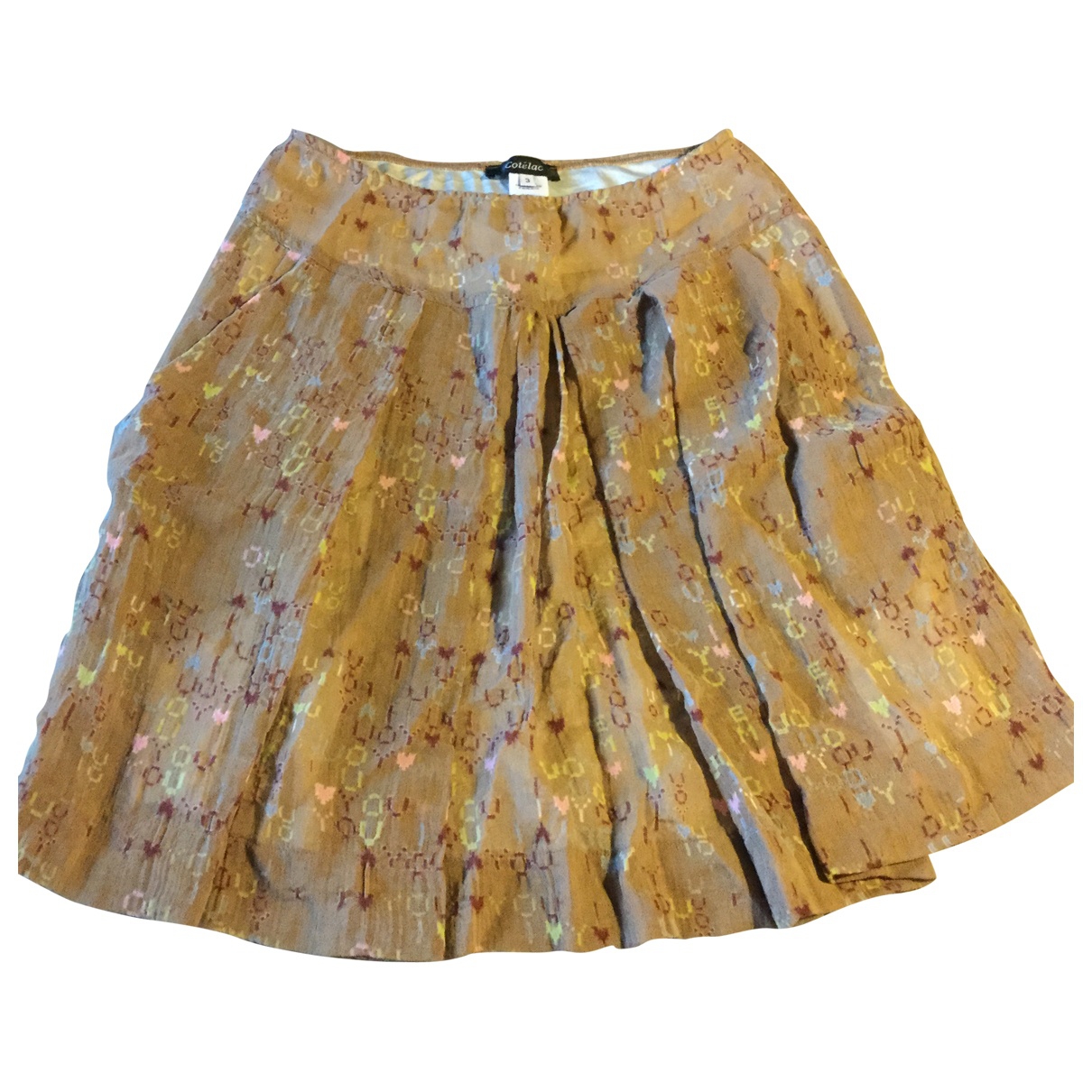 Cotélac Mid-length skirt, in wool - COTÉLAC - Modalova