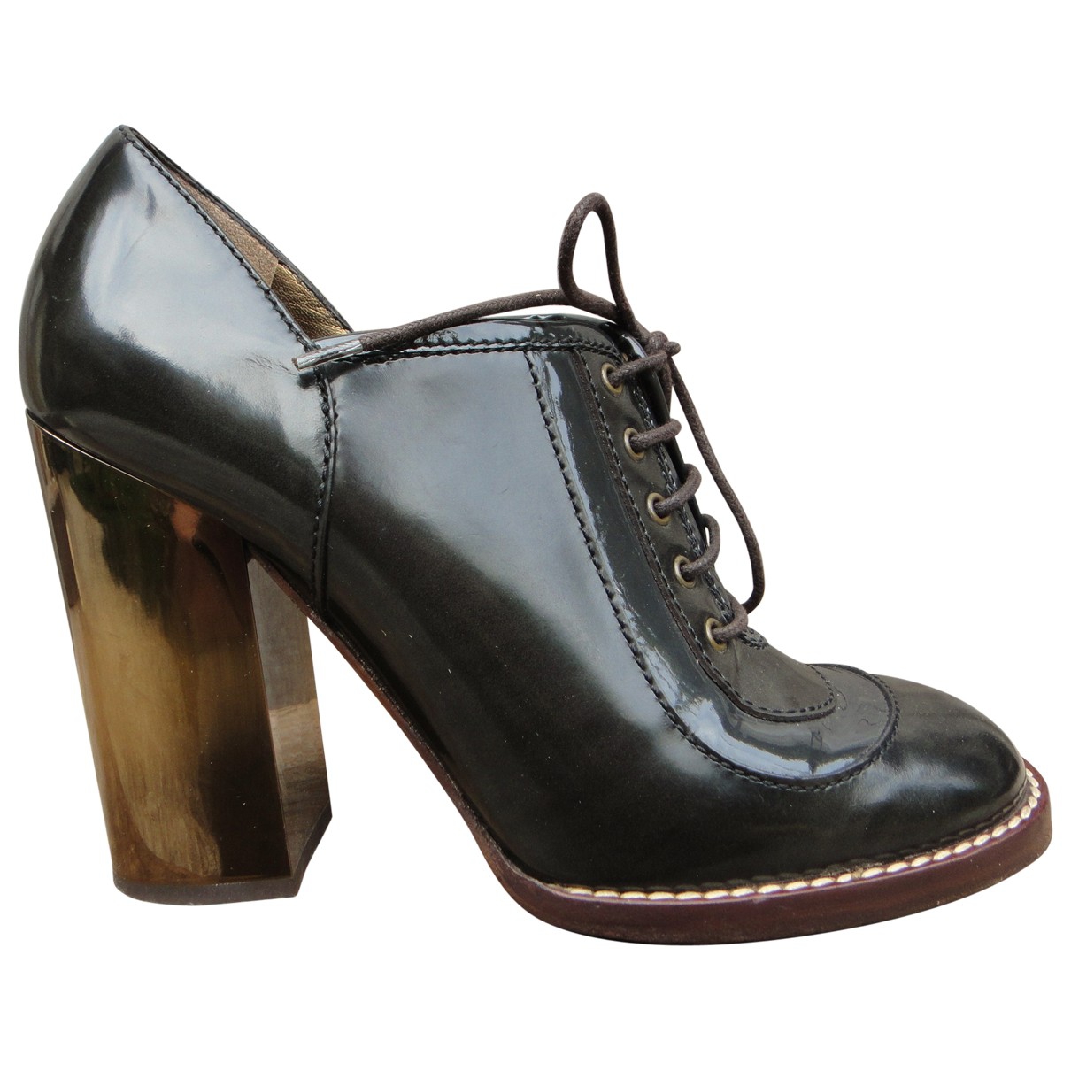 Patent leather derby shoes - Dolce & Gabbana - Modalova