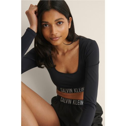 Calvin Klein Langarm Top - Black - Calvin Klein - Modalova