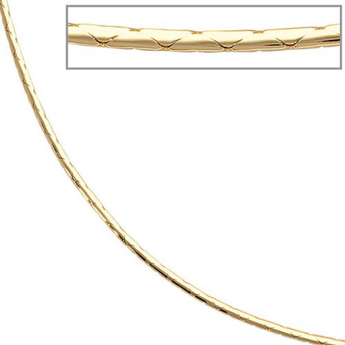 Halskette Kette 585 Gold Gelbgold 42 cm Goldkette Karabiner - SIGO - Modalova