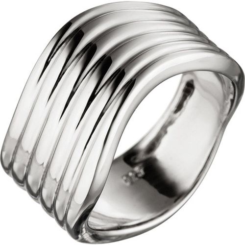 Damen Ring breit 925 Sterling Silber Silberring - SIGO - Modalova