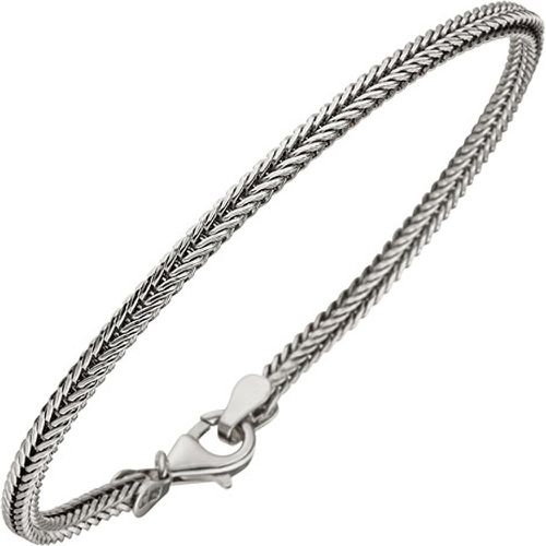 Fuchsschwanzarmband 925 Sterling Silber 19 cm Armband Silberarmband - SIGO - Modalova