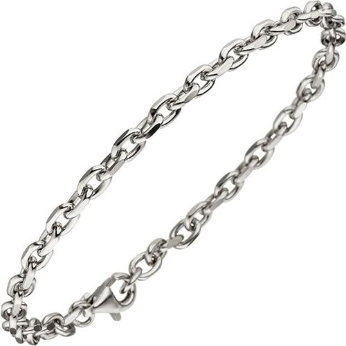 Ankerarmband 925 Sterling Silber diamantiert 21 cm Armband Silberarmband - SIGO - Modalova