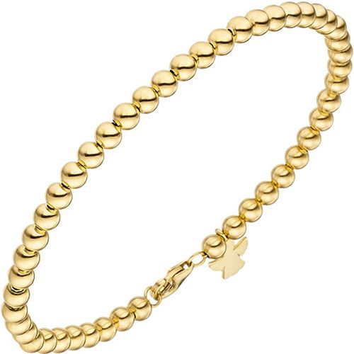 Armband mit Engel 585 Gold Gelbgold 19 cm Goldarmband Schutzengel - SIGO - Modalova