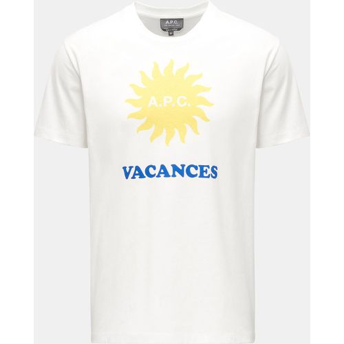 Herren - Rundhals-T-Shirt 'Vacances' - A.P.C. - Modalova