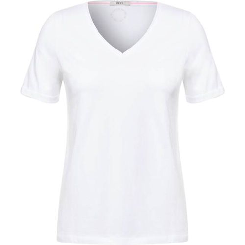 T-Shirt mit V-Ausschnitt - cecil - Modalova
