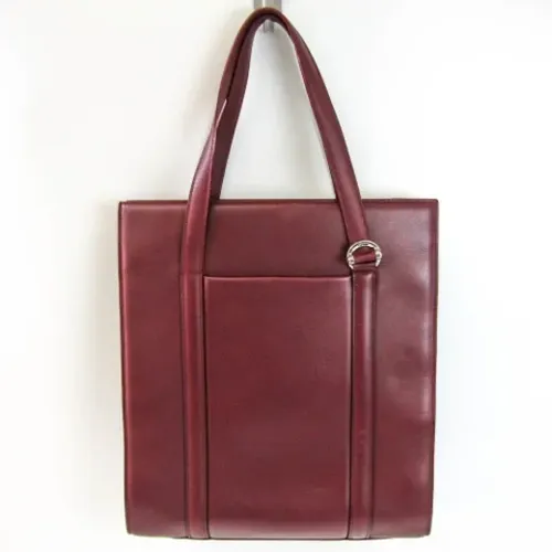 Pre-owned Leather handbags - Cartier Vintage - Modalova