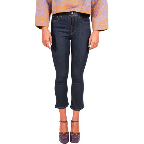 Flared Jeans , Damen, Größe: W31 - Manila Grace - Modalova
