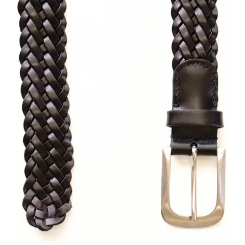 Woven leather belt Anderson's - Anderson's - Modalova