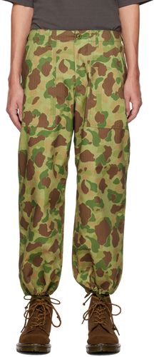 Khaki Camouflage Utility Trousers - BEAMS PLUS - Modalova