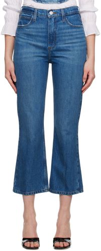 Blue Le High 'N' Tight Crop Mini Boot Jeans - FRAME - Modalova
