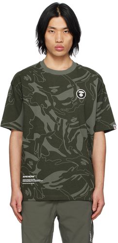 Khaki Now Camouflage T-Shirt - AAPE by A Bathing Ape - Modalova