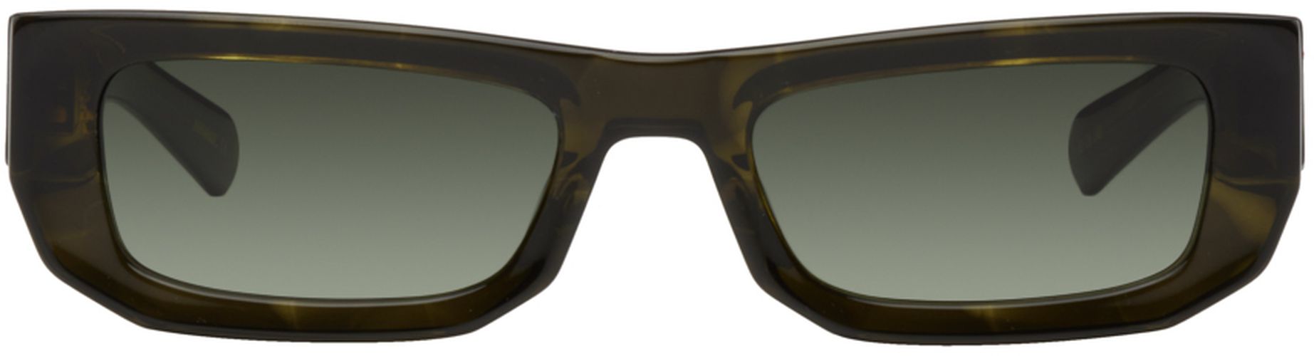 Green Bricktop Sunglasses - FLATLIST EYEWEAR - Modalova