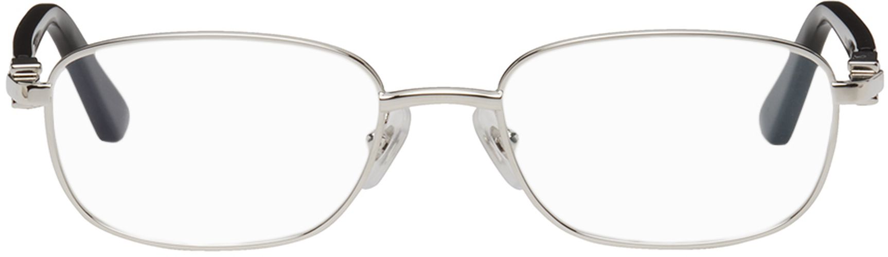 Cartier Black Rectangular Glasses - Cartier - Modalova