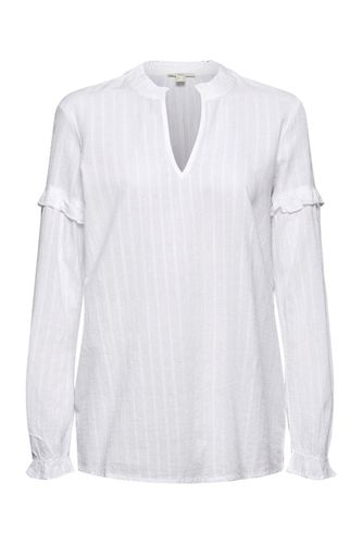 Linen Blend: Textured Tunic White - ESPRIT - Modalova