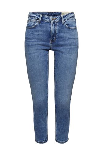 Organic Cotton Capri Jeans Blue Medium Wash - ESPRIT - Modalova